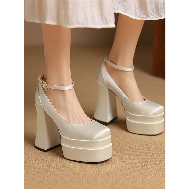 Damen Plateau Sandalen Shopnory