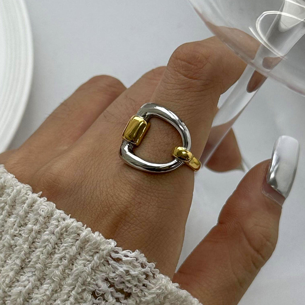 Damen Offenes Armband mit elegantem, hypoallergenem Design aus hochwertigem Edelstahl Shop Nory