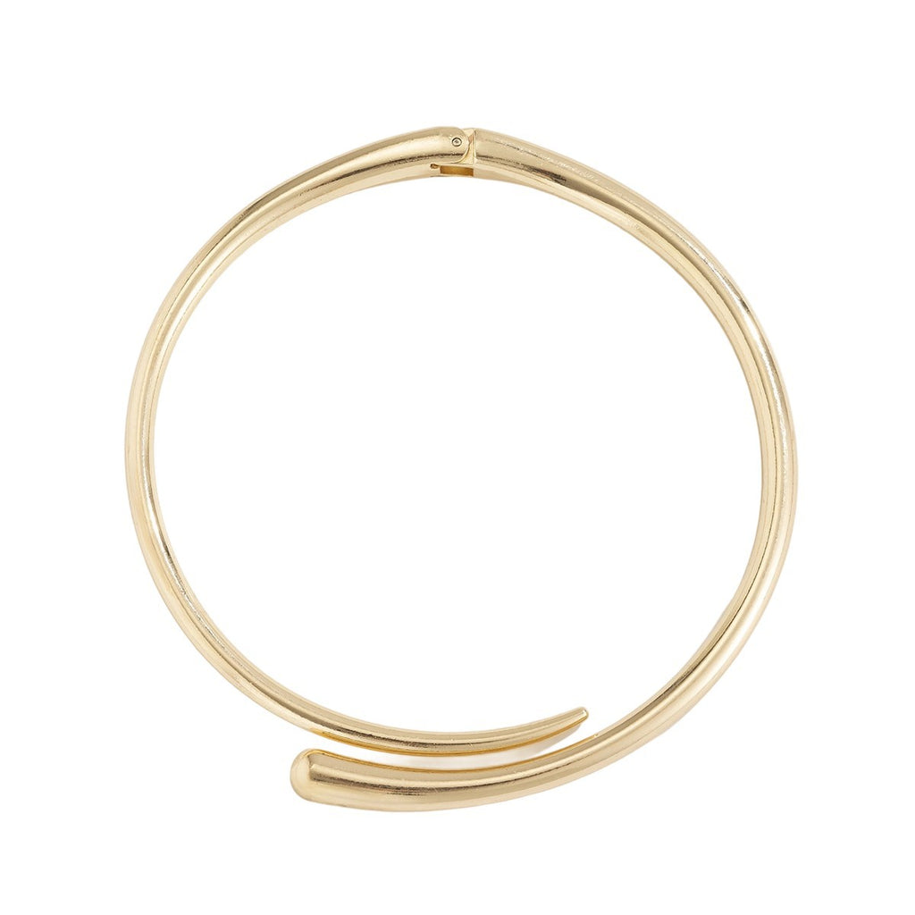 Damen Offener Armreif mit modernem, geschwungenen Design Shop Nory