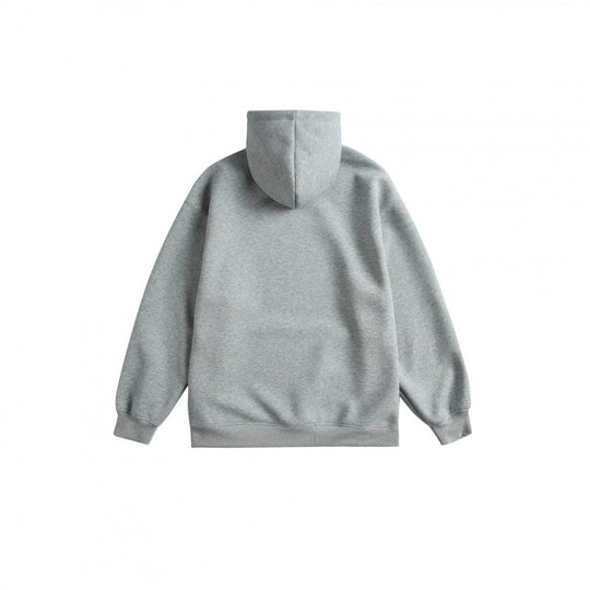 Unisex Oversize-Kapuzenpullover mit Kängurutasche, Logoprint und breitem Rippbund Shop Nory