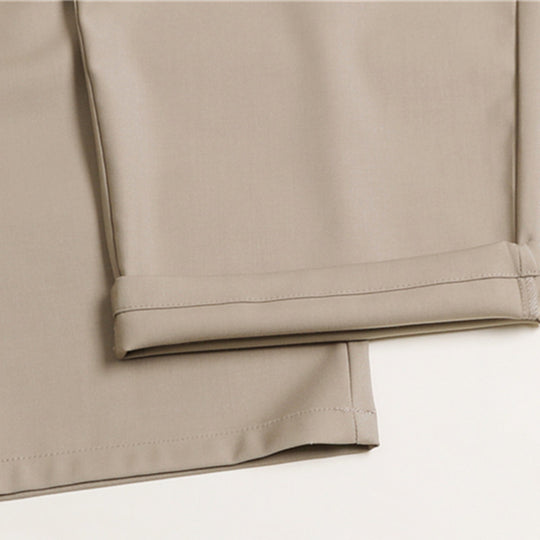 Damen Palazzo-Hose mit hoher Taille, Bügelfalten und elastischem Bund Shop Nory