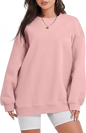 Damen nan extraweites Oversize-Sweatshirt mit überschnittener Schulter und angerautem Innenfutter Shop Nory