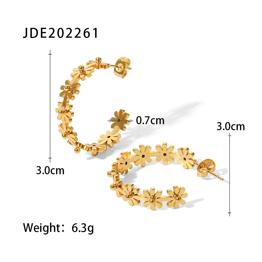 Damen Blütenförmiger Ringe Shop Nory