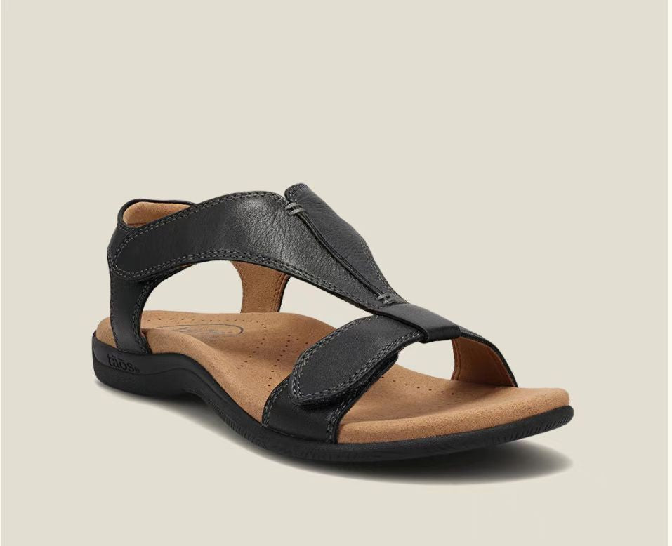 Damen Freizeit-Sandalen mit verstellbaren Riemen und ergonomischem Fußbett
