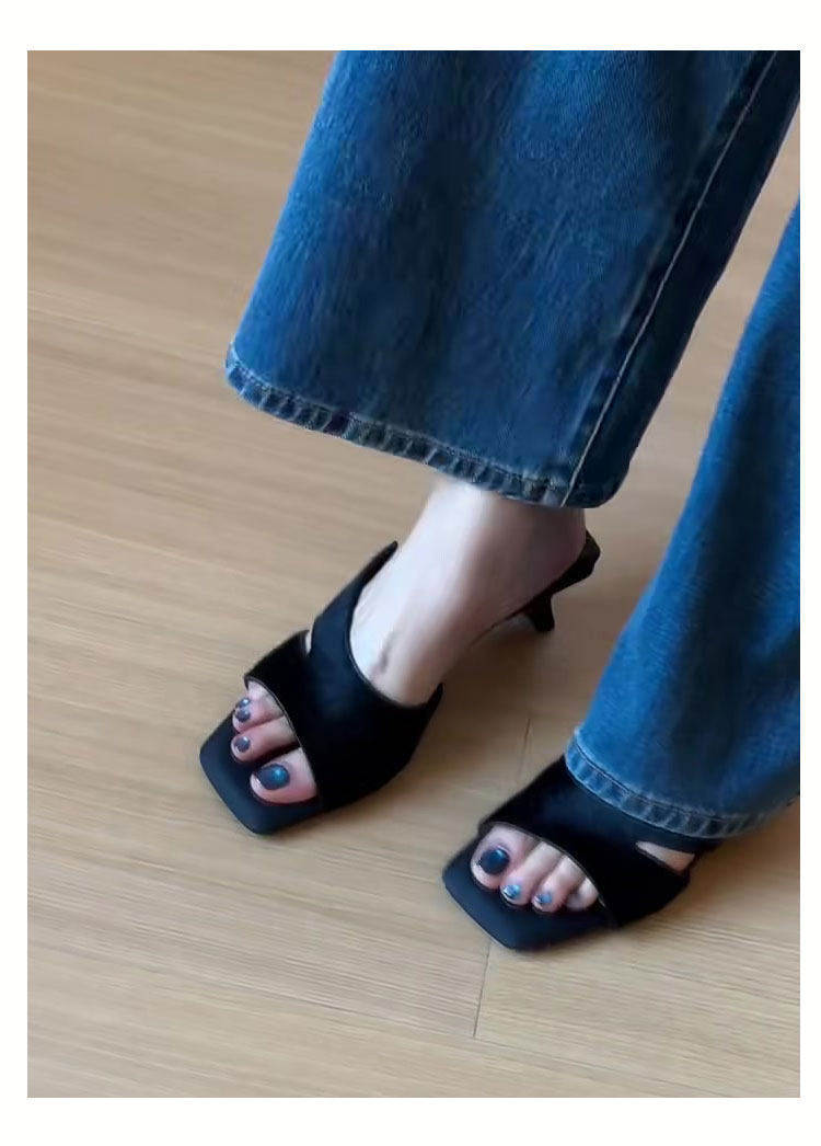 Damen Elegante Mules mit modischem ZShopnoryra-Design Shopnory