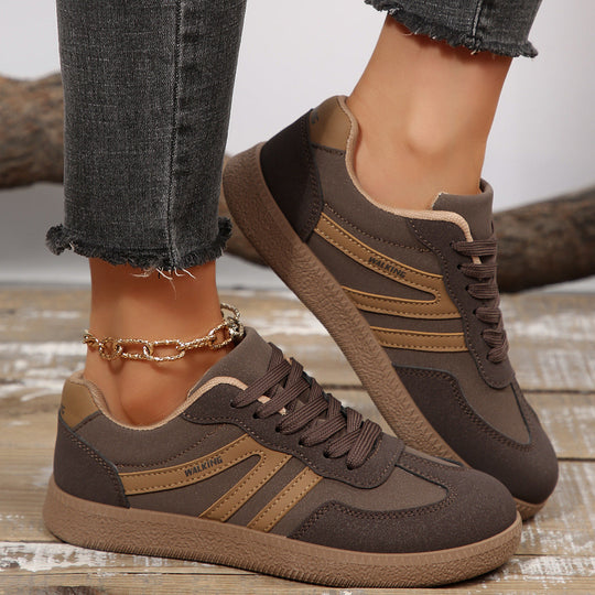 Damen Sportliche Sneakers mit rutschfester Sohle und weichem Innenfutter