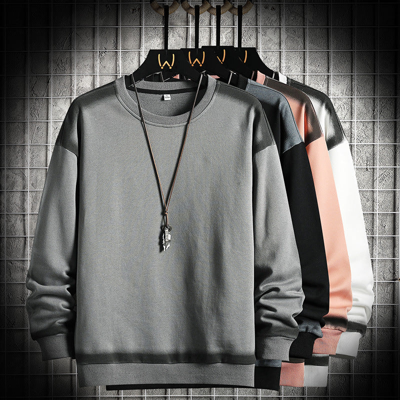 Herren Oversized Sweatshirt mit dezentem Farbverlaufbesatz und Rundhalsausschnitt Shop Nory