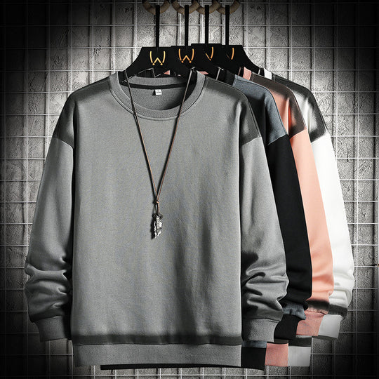 Herren Oversized Sweatshirt mit dezentem Farbverlaufbesatz und Rundhalsausschnitt Shop Nory