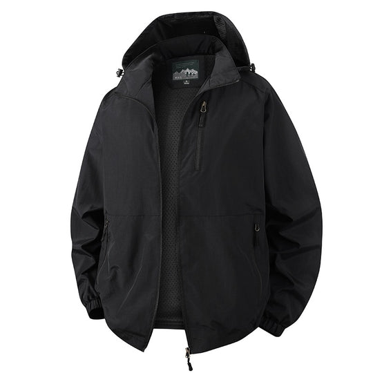 Herren Leichte Winddichte Outdoorjacke Shop Nory