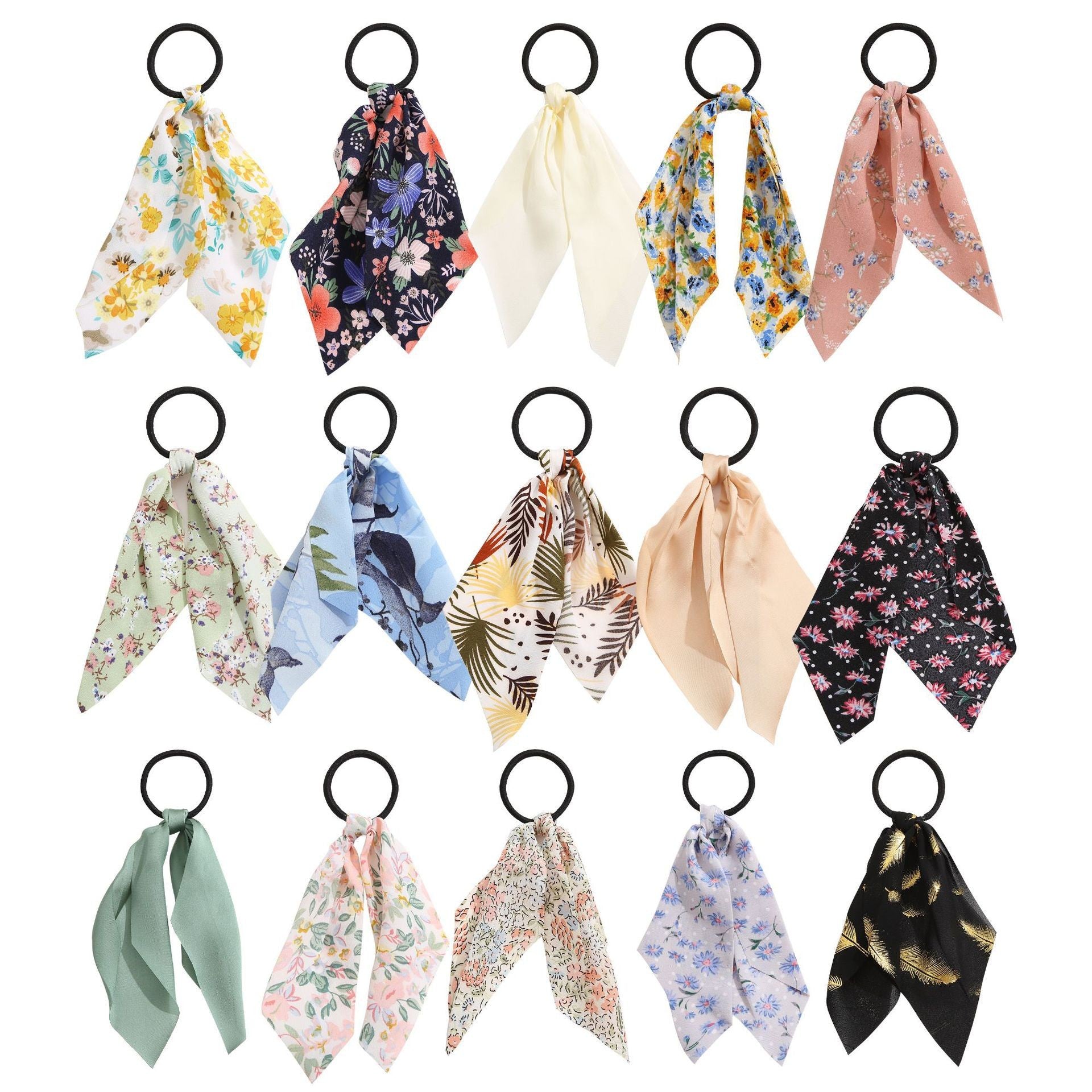 Damen Haarband mit floralen Mustern und elastischer Struktur Shop Nory