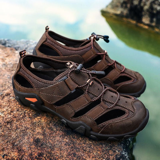 Herren Sportliche Sandalen mit atmungsaktiver Oberflächenstruktur und rutschfester Sohle