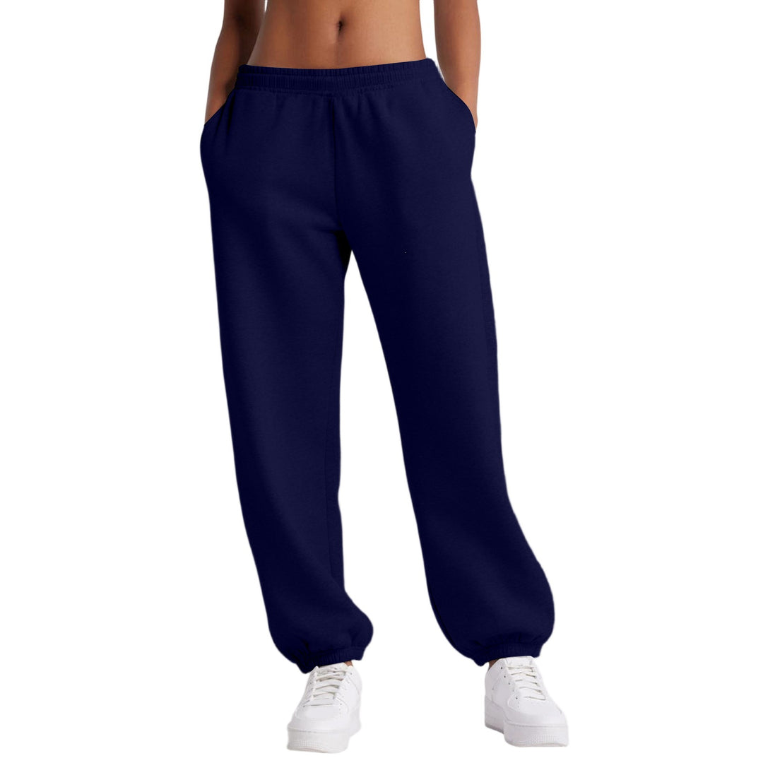 Damen nan schmale High‑Waist Sweat-Jogginghose mit hohem Komfortbund, verstellbarem Kordelzug und elastischen Knöchelbündchen Shop Nory