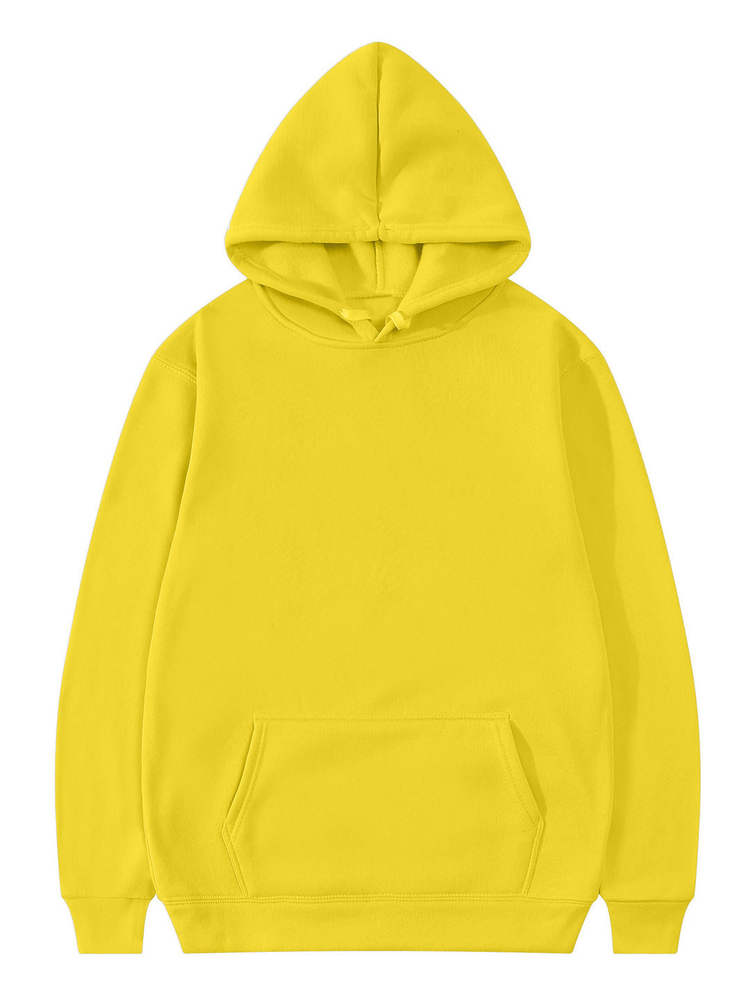Unisex Oversized Kapuzenpullover aus schwerer Baumwollmischung mit Kängurutasche und gerippten Bündchen Shop Nory