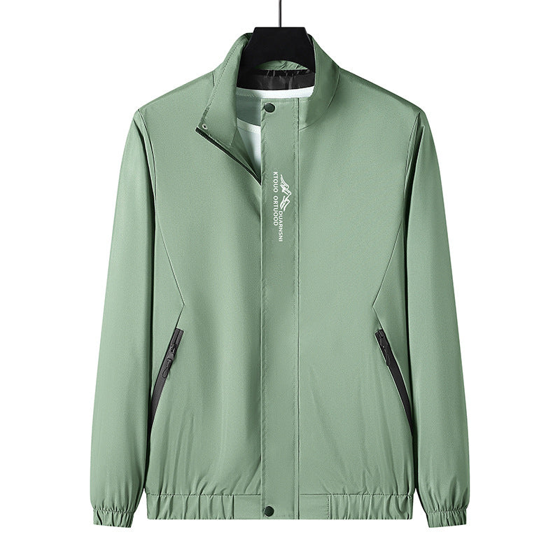 Herren Leichte Sportjacke mit hohem Kragen Shop Nory