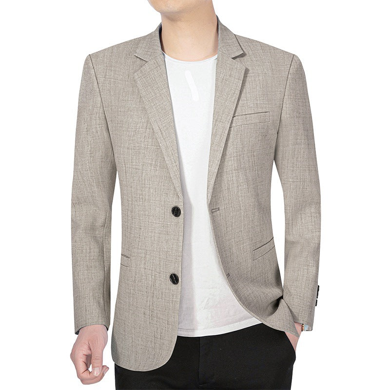 Herren Leichtes Slim-Fit Sakko aus LeinenmischgewShop Norye mit Halbfütterung Shop Nory