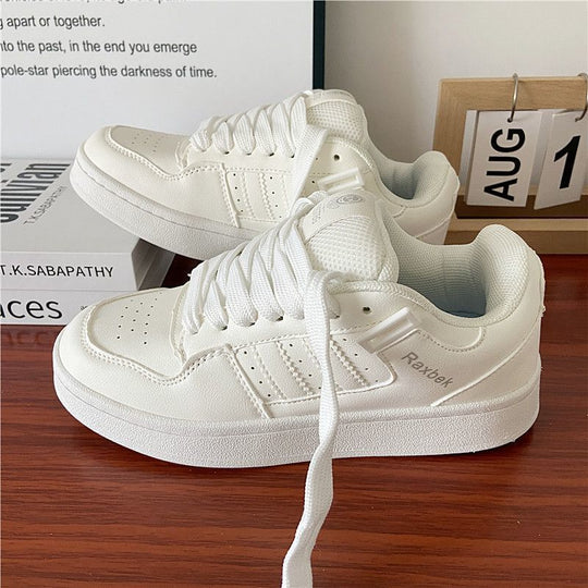 Damen modische Sneakers mit atmungsaktiven Mesh-Einsätzen und rutschfester Sohle