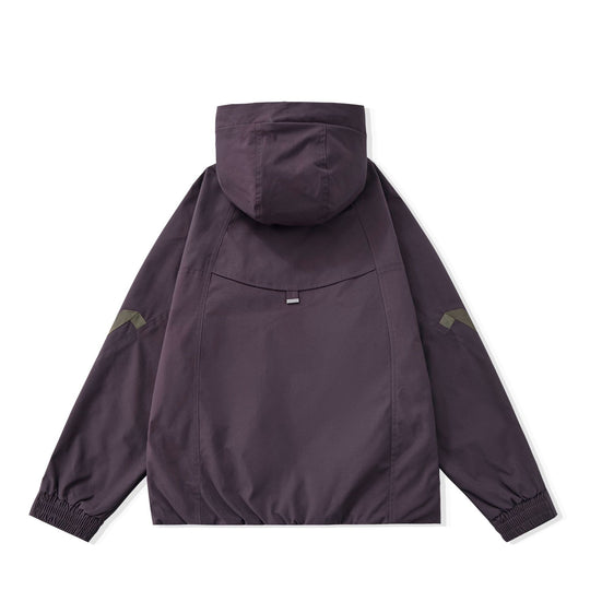 Herren Kurz geschnittener Boxy‑Techparka mit Kapuze, verdeckter Frontblende und Cargo‑Reißverschlüssen Shop Nory