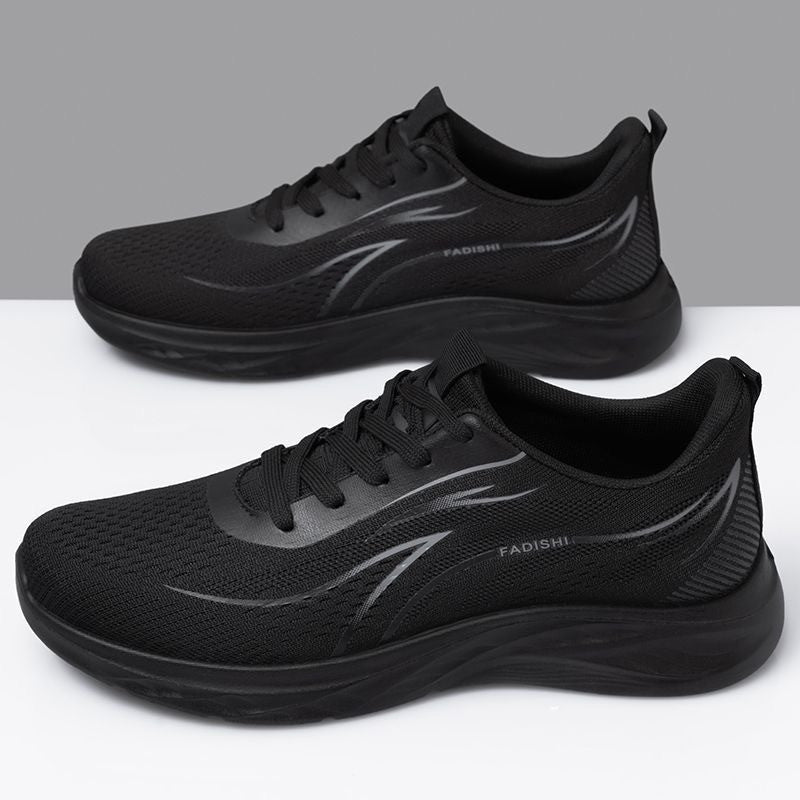 Herren Atmungsaktive Strick-Laufschuhe mit Komfortdämpfung und rutschfester Sohle Shop Nory