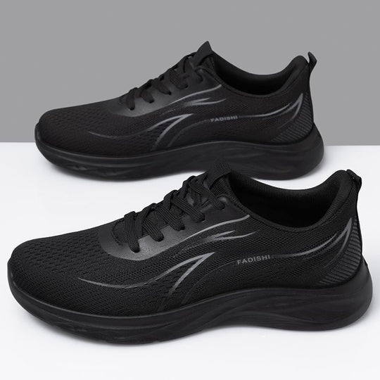 Herren Atmungsaktive Strick-Laufschuhe mit Komfortdämpfung und rutschfester Sohle Shop Nory