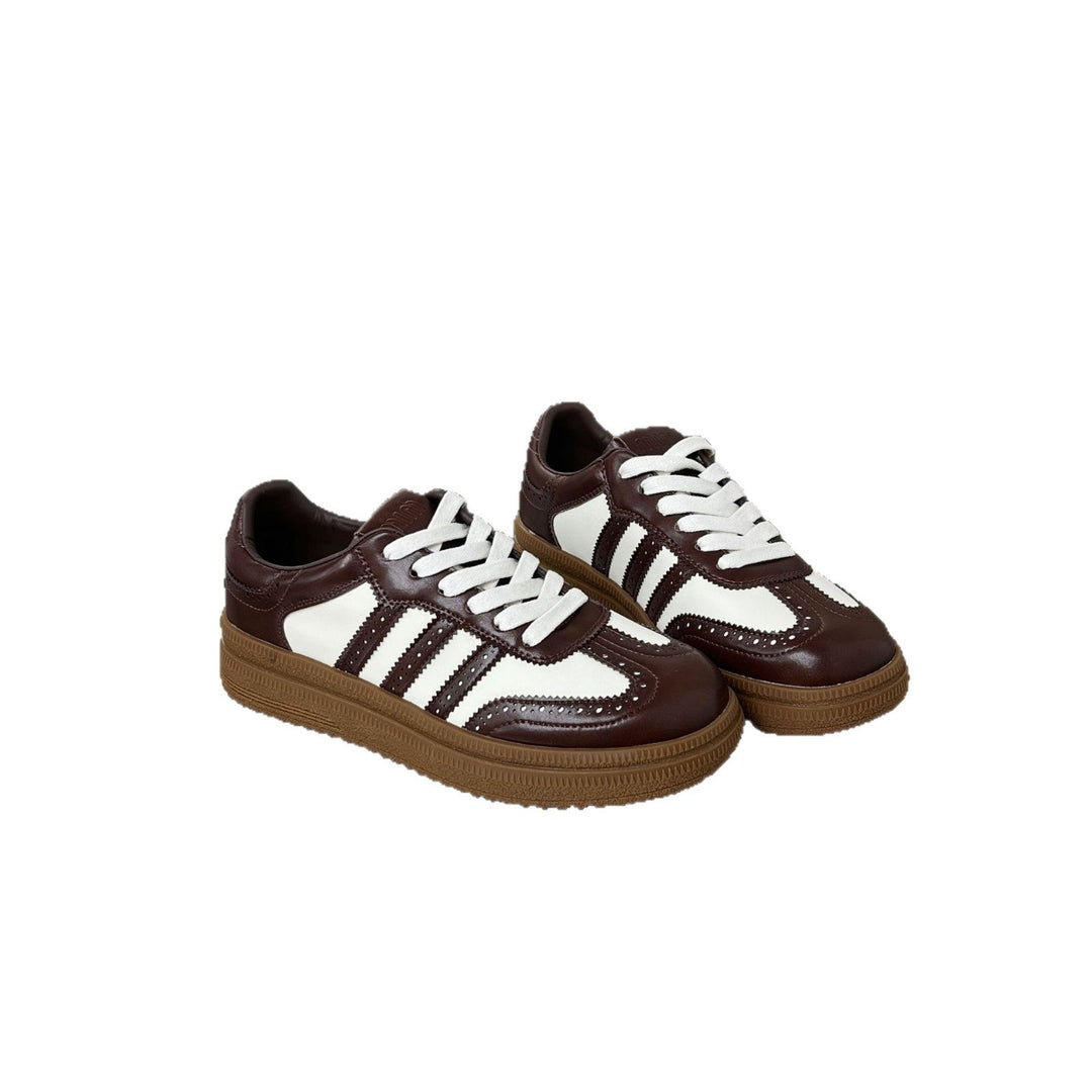 Damen sportliche Retro-Sneakers mit klassischem Design und atmungsaktiver Oberkonstruktion