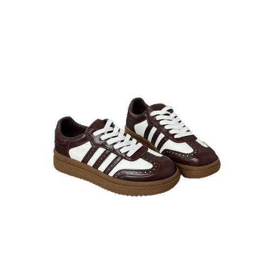 Damen sportliche Retro-Sneakers mit klassischem Design und atmungsaktiver Oberkonstruktion
