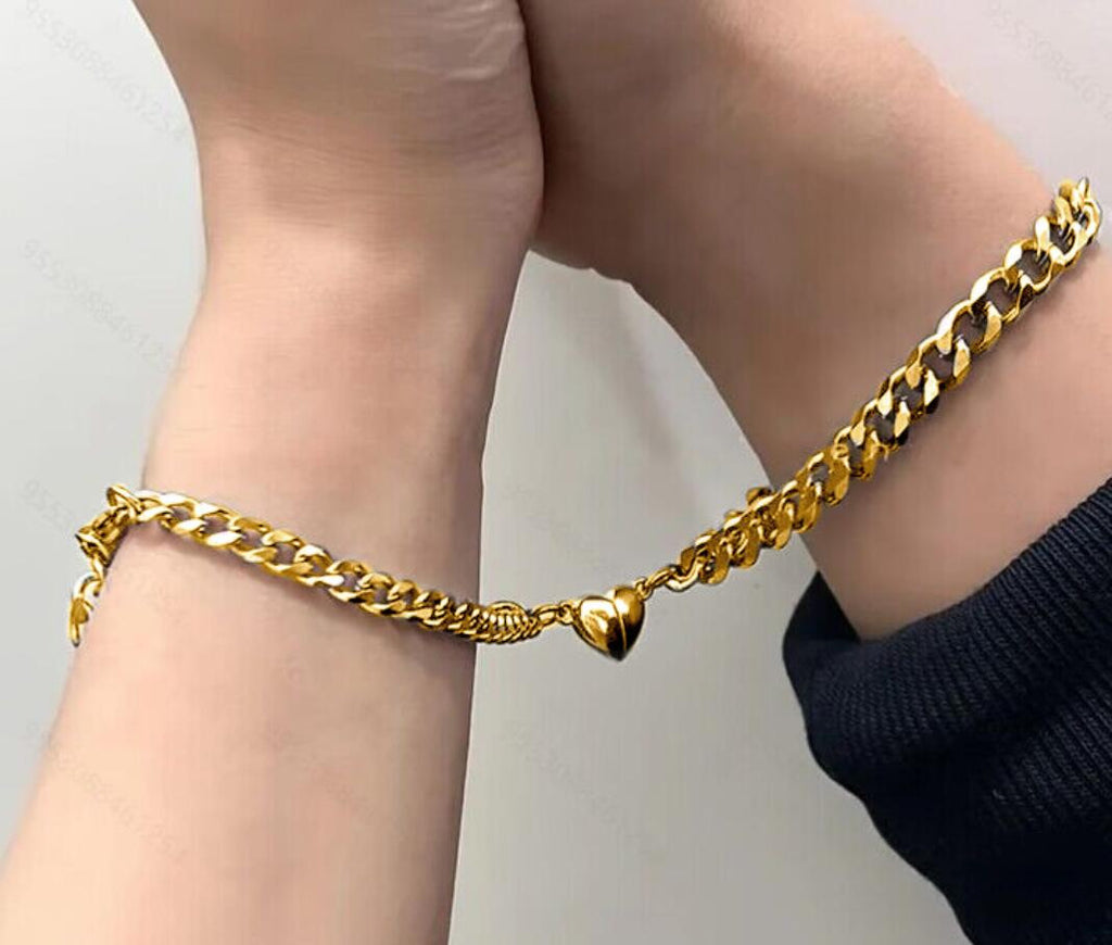 Damen Herz-Anhänger Armband aus hochwertigem Edelstahl Shop Nory