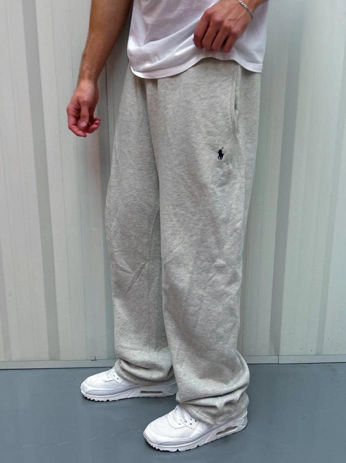 Herren Weite Baggy-Sweathose mit elastischem Bund und Sticklogo Shop Nory