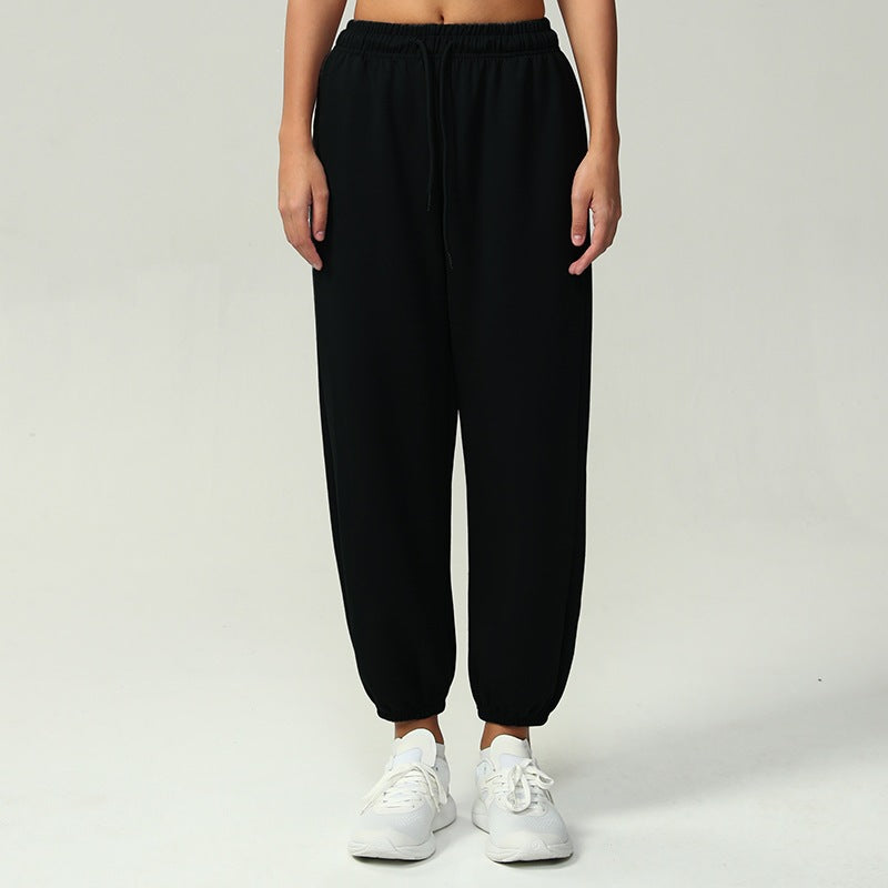 Damen nan atmungsaktive Performance-Joggerhose mit hohem Komfortbund, verstellbarem Kordelzug und elastischen Schlauchbündchen Shop Nory
