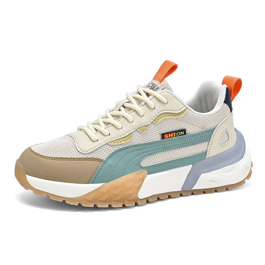Herren Retro-Outdoor-Sneaker mit profiliertem Trail-Laufsohle und atmungsaktivem Mesh Shopy Nory