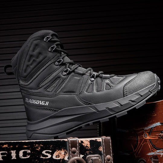 Damen Hochleistungs-Wanderstiefel mit wasserdichtem Obermaterial und rutschfester Sohle Shopnory