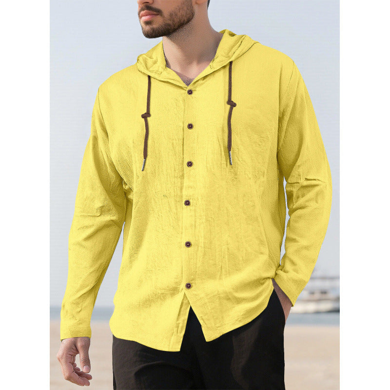 Herren Leichte Kapuzenshirt Shop Nory