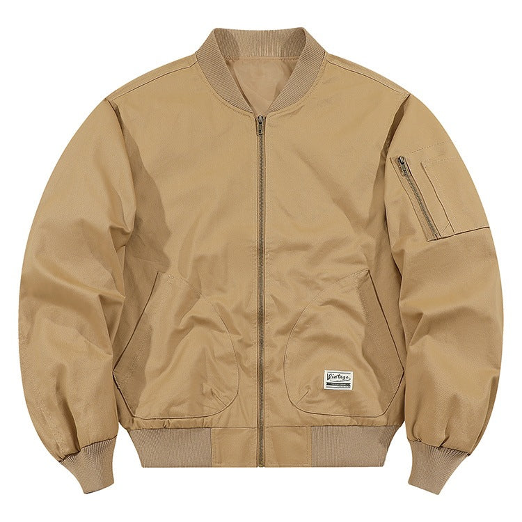 Herren Modische Bomberjacke mit praktischen Taschen Shop Nory