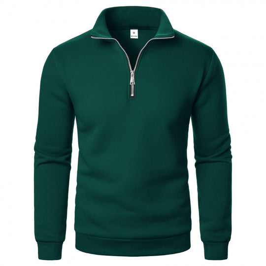 Herren Sportlicher Sweatpullover mit Stehkragen Shop Nory