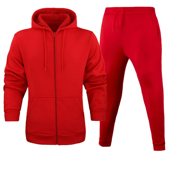 Herren nan zweites Komfort-Trainingsset mit robustem Frontreißverschluss, verstärkten Nähten und Jogginghose mit verdeckten Reißverschlusstaschen Shop Nory