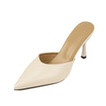 Damen Elegante Slingback-Pumps mit spitzem Zehenbereich und hohem Absatz