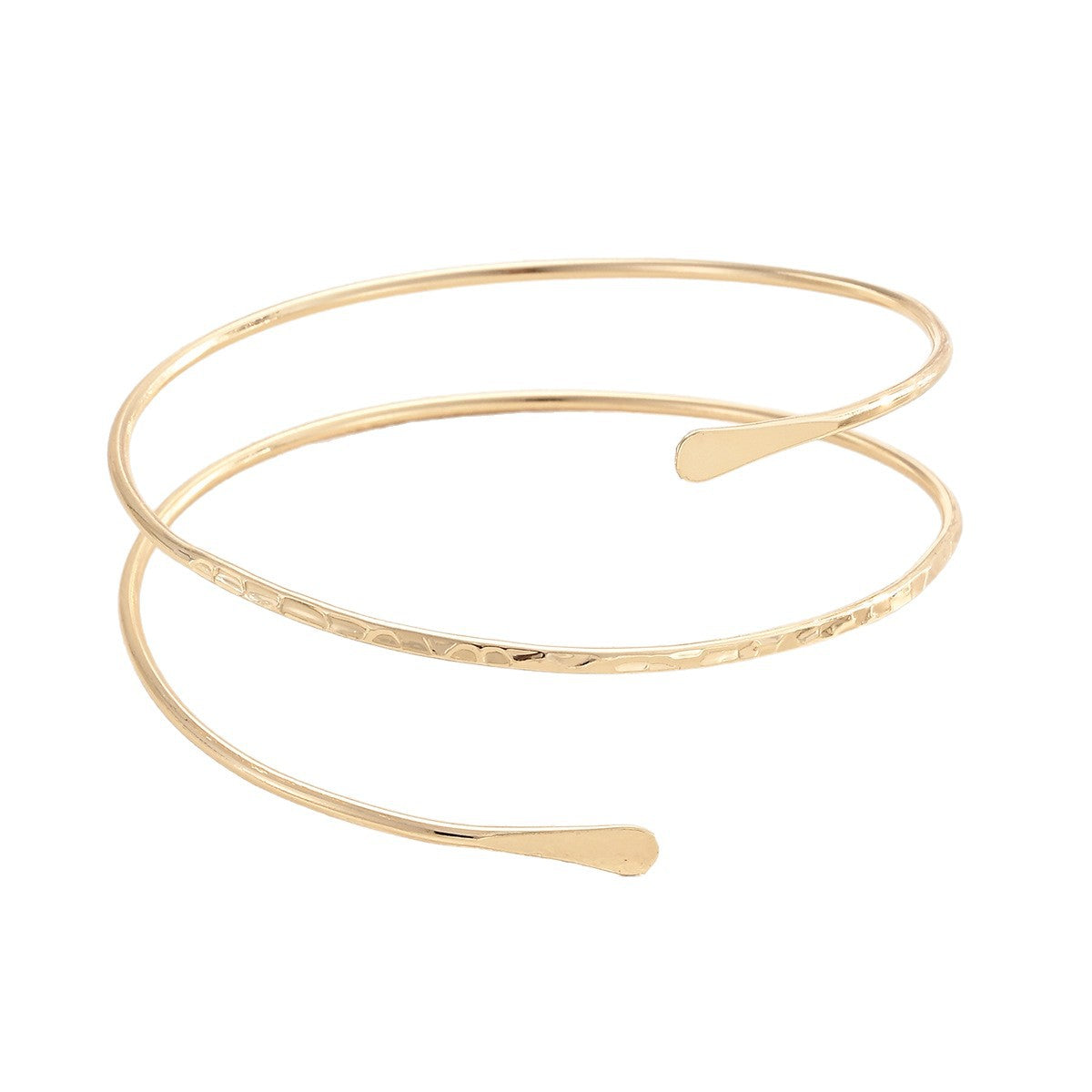 Damen Armreif-Set mit elegantem, geschwungenem Design und polierten Oberflächen Shop Nory