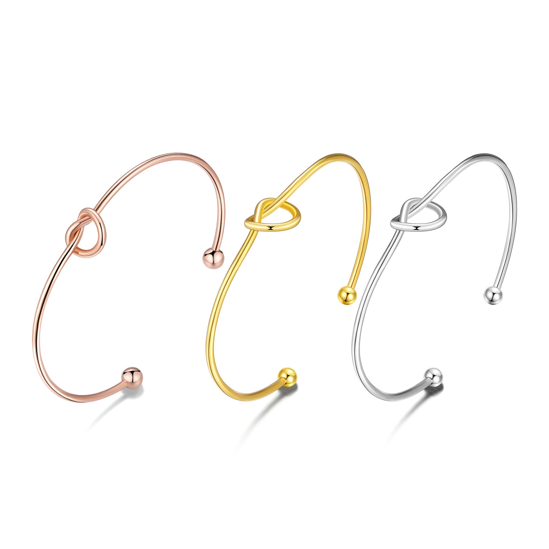 Damen offenes Armband mit Herzdesign Shop Nory
