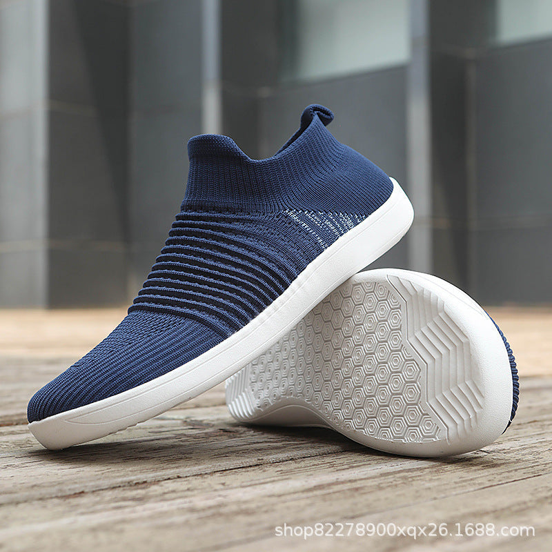 Unisex nan sockenähnlicher Stricksneaker mit elastischem Schaft und rutschfester Gummisohle