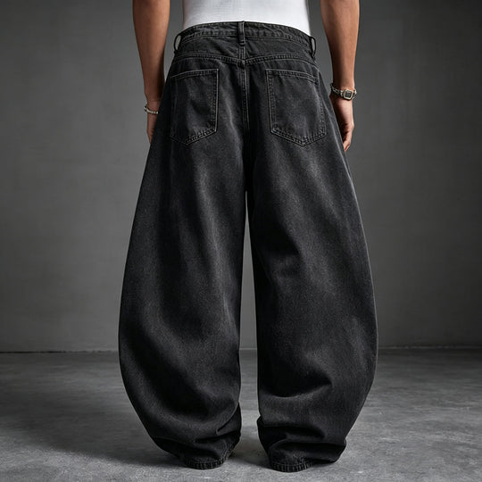 Herren Modische Weit geschnittene Jeans Shop Nory