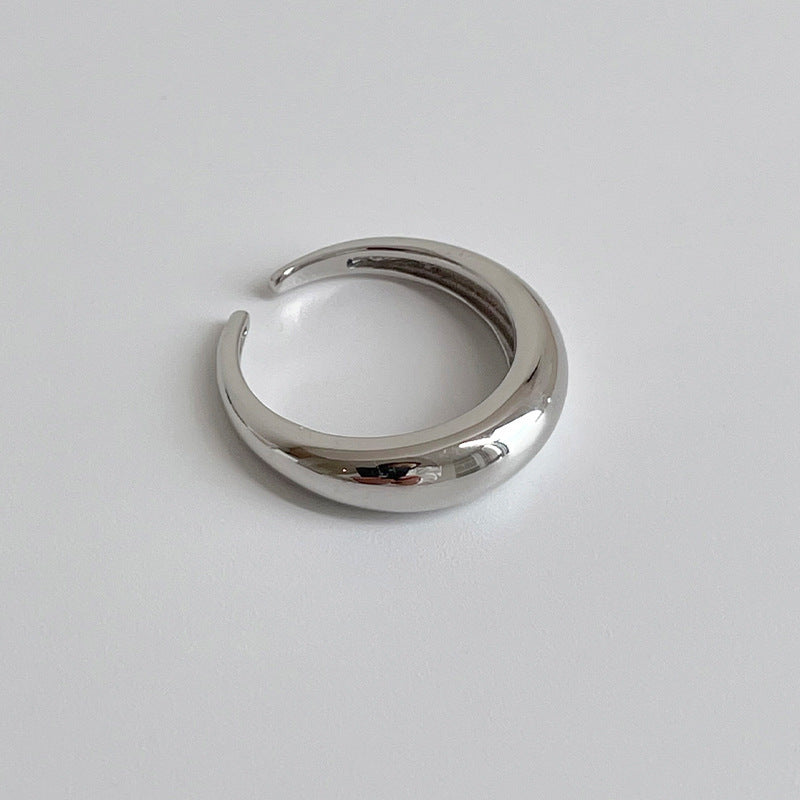 Damen Modischer offener Ring mit geschwungenem Design Shop Nory