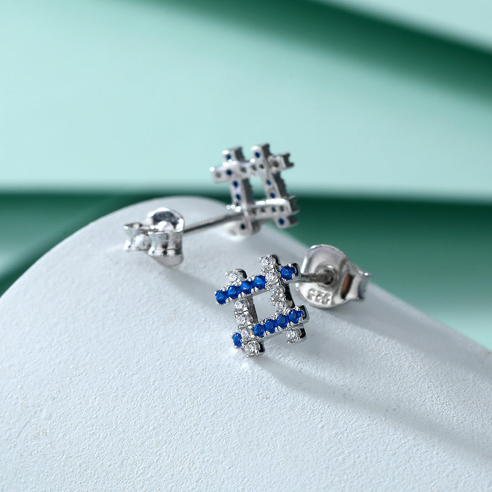 Damen Ohrringe mit funkelndem Zirkonia und elegantem Design Shop Nory