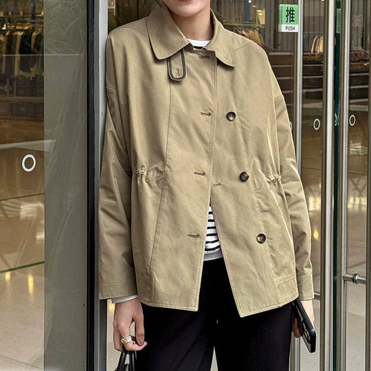 Damen Modische Kurzjacke mit hohem Kragen Shop Nory