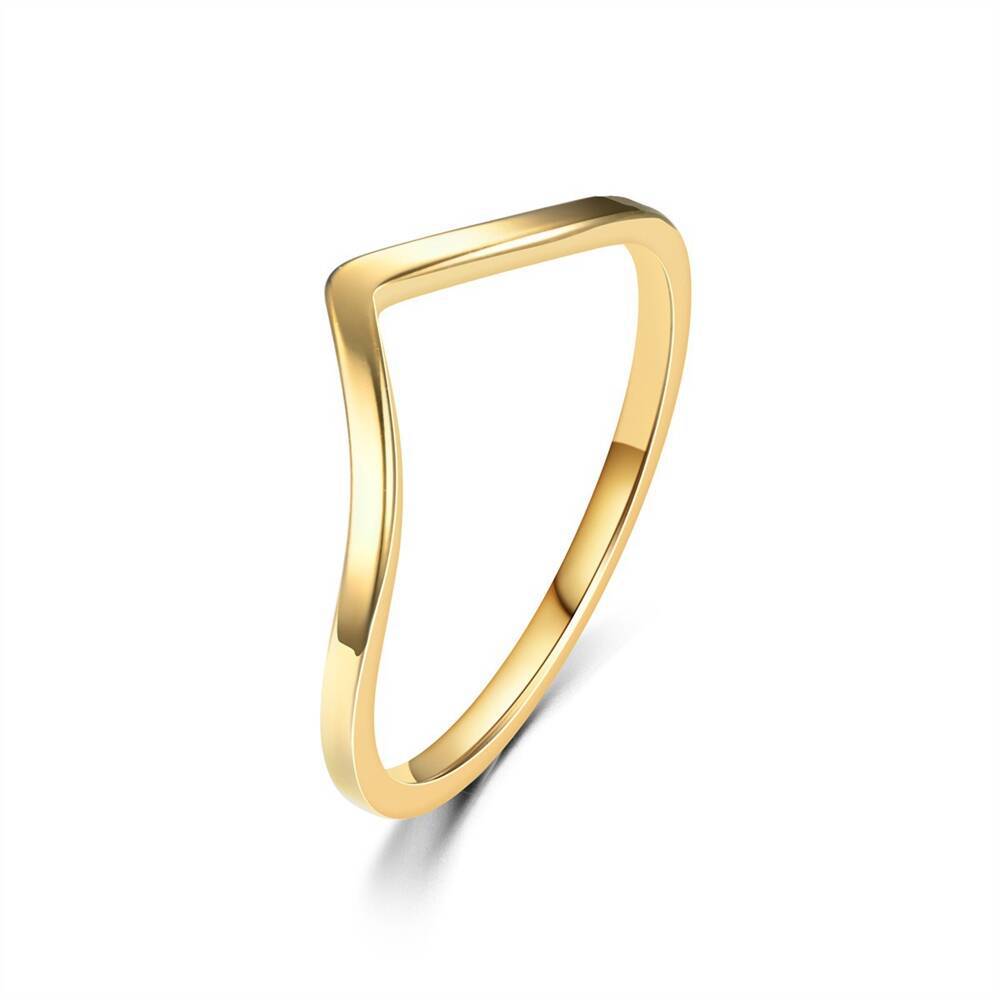 Damen Ring mit organischem, gewelltem Design Shop Nory