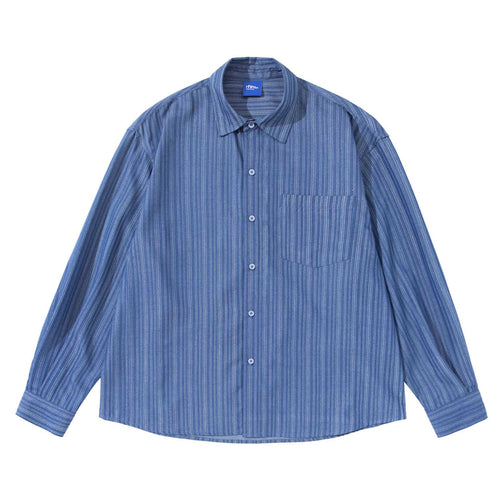 Unisex Gestreiftes Oversize‑Hemd im Boxy‑Schnitt Shop Nory