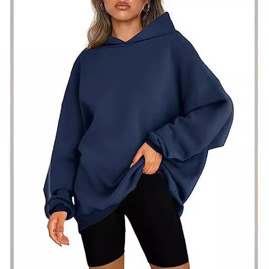 Damen Oversize Hoodie mit Kapuze