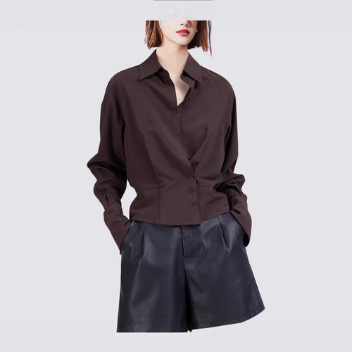 Damen Elegante Bluse mit innovativem Schnitt Shop Nory
