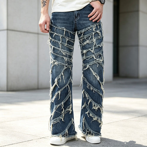 Damen Trendige Ripped Jeans Shop Nory
