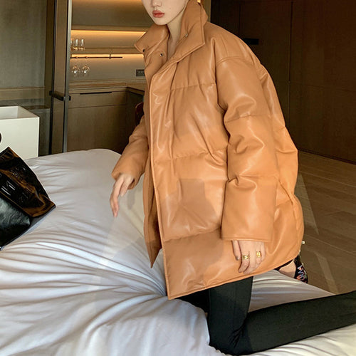 Damen Modische Steppjacke mit hohem Kragen Shop Nory 1789269028