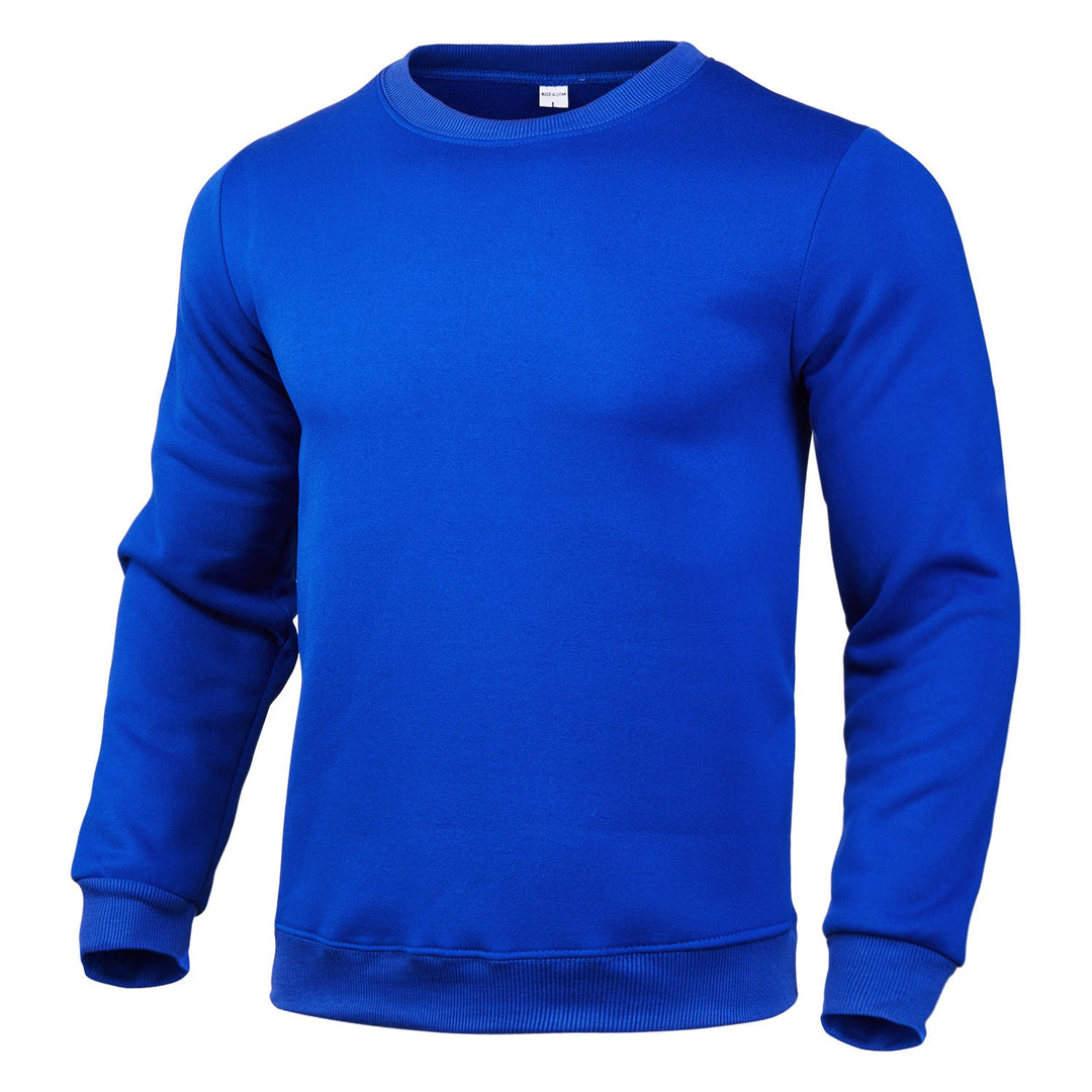 Herren Komfortabler Rundhals-Pullover aus hochwertigem Baumwollmix
