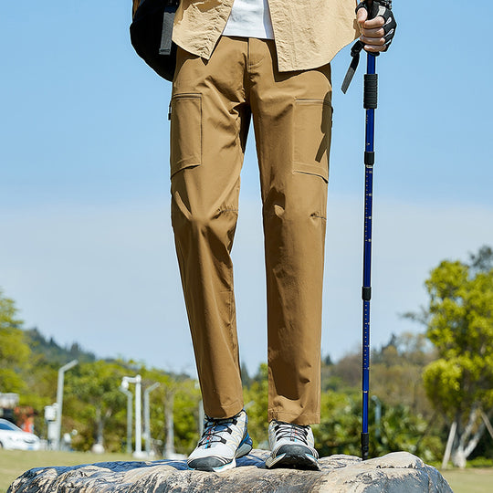 Herren Technische Trekkinghose mit Stretch wasserabweisender Oberfläche und Cargo-Taschen Shop Nory